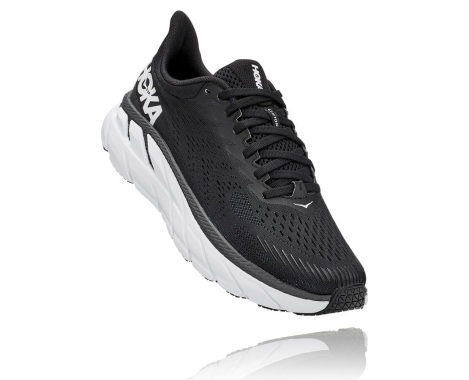 Tenisky Hoka One One Clifton 7 Damske Čierne / Biele (67LFMCIUX)